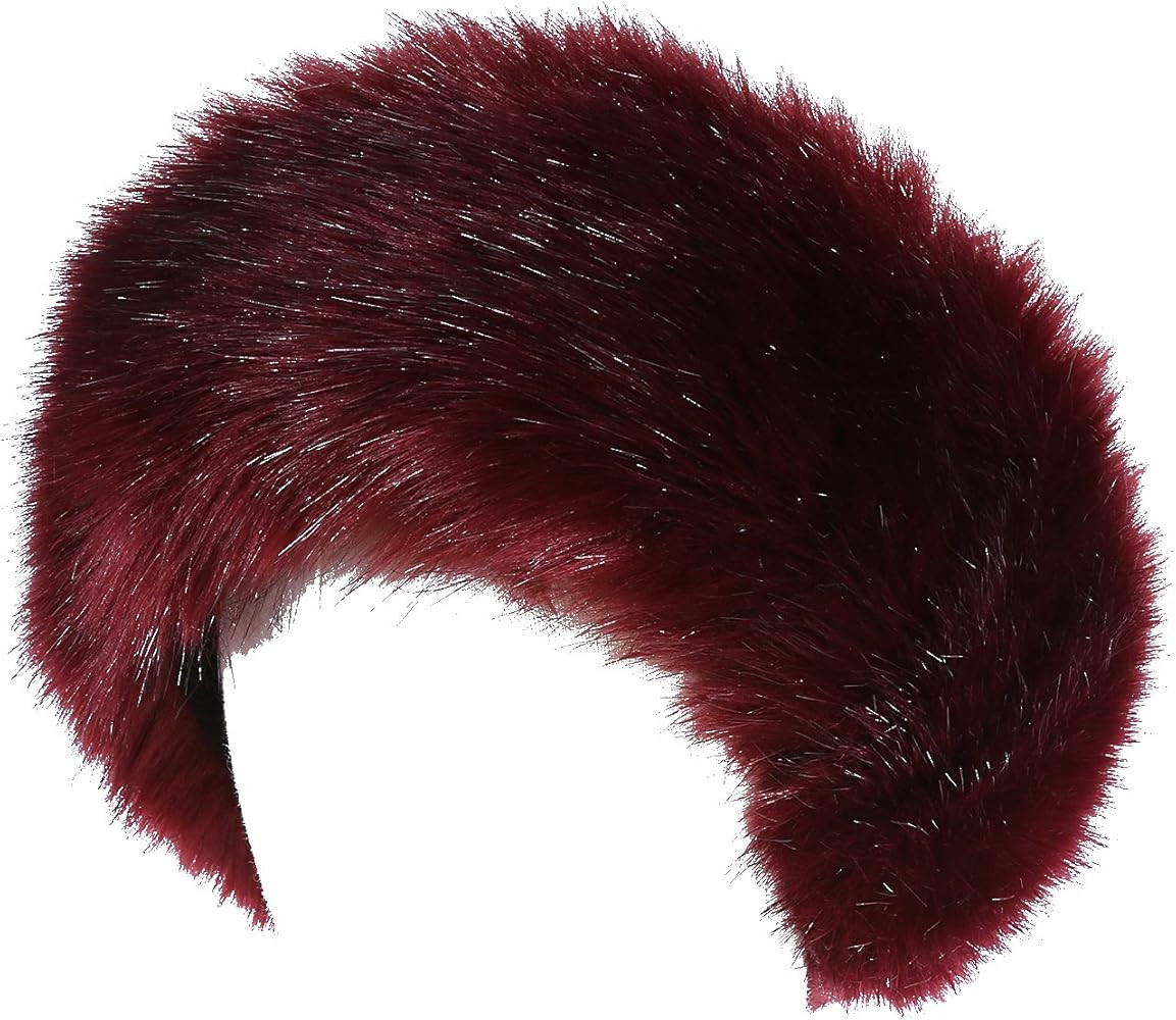 sy soul young Faux Fur Headband with Elastic for Women's Winter Earwarmer Earmuff | Amazon (US)
