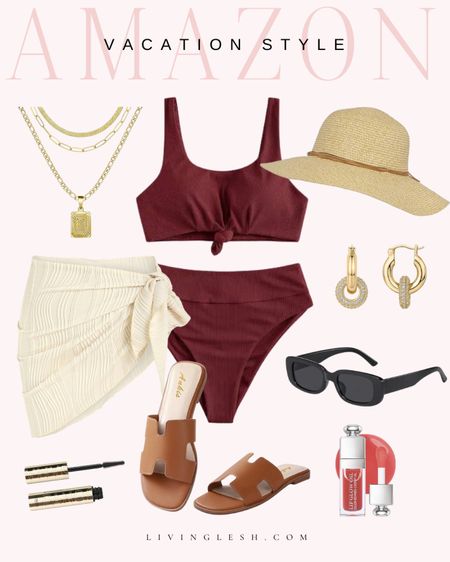 Amazon style | Amazon fashion | Vacation style | Spring break | Amazon swim | Amazon coverup | Affordable fashionn

#LTKswim #LTKSeasonal #LTKfindsunder50