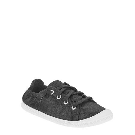 Women's Time and Tru Scrunch Back Canvas Sneaker | Walmart (US)