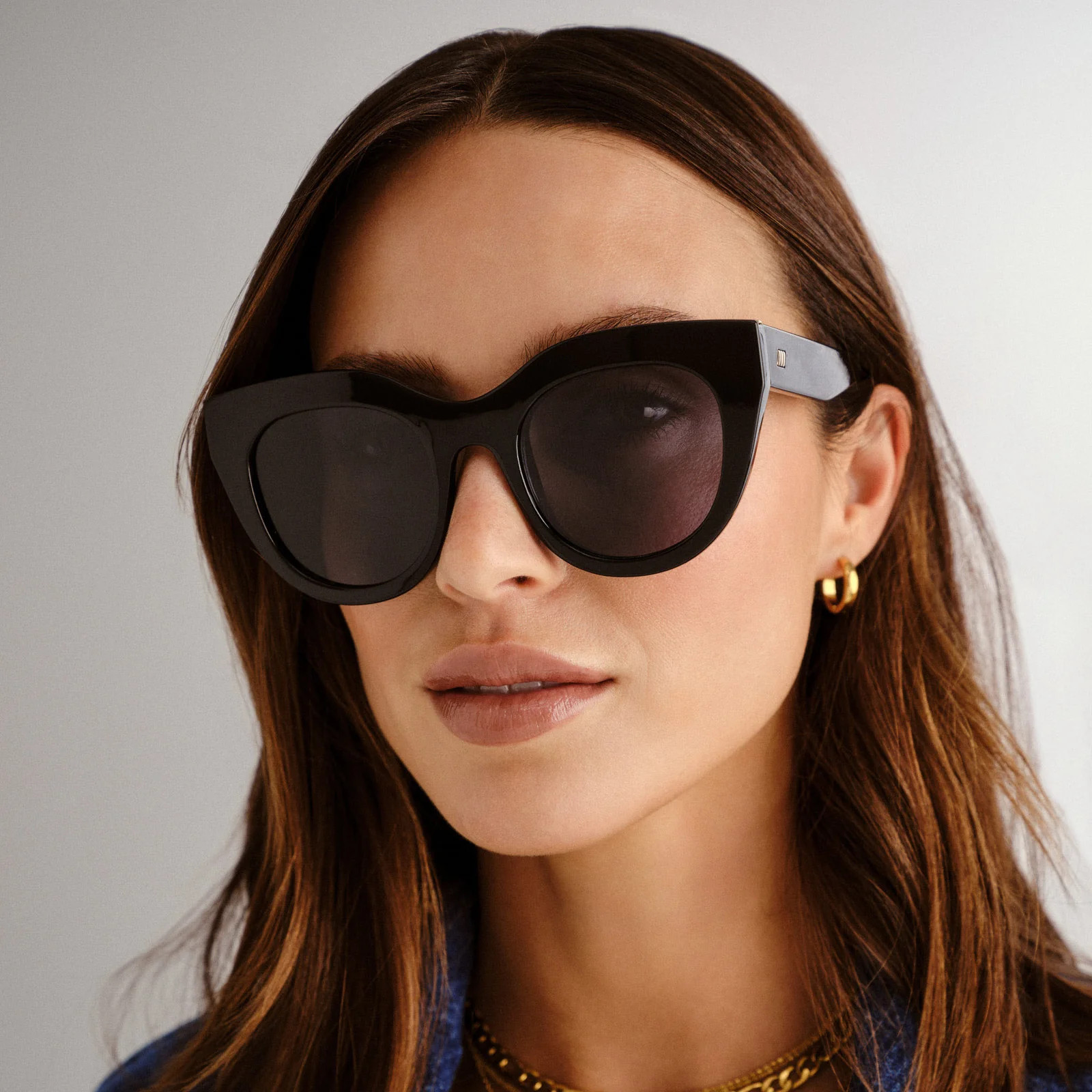 AIR HEART | BLACK SMOKE MONO POLARISED | Le Specs (Australia)