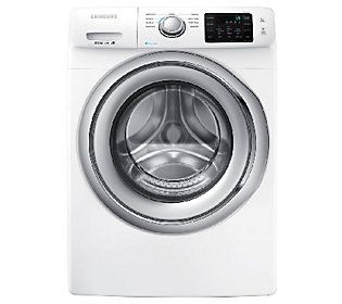 Samsung 4.2 Cu Ft Front-Load Washer w/ Steam Technology -Whit | QVC