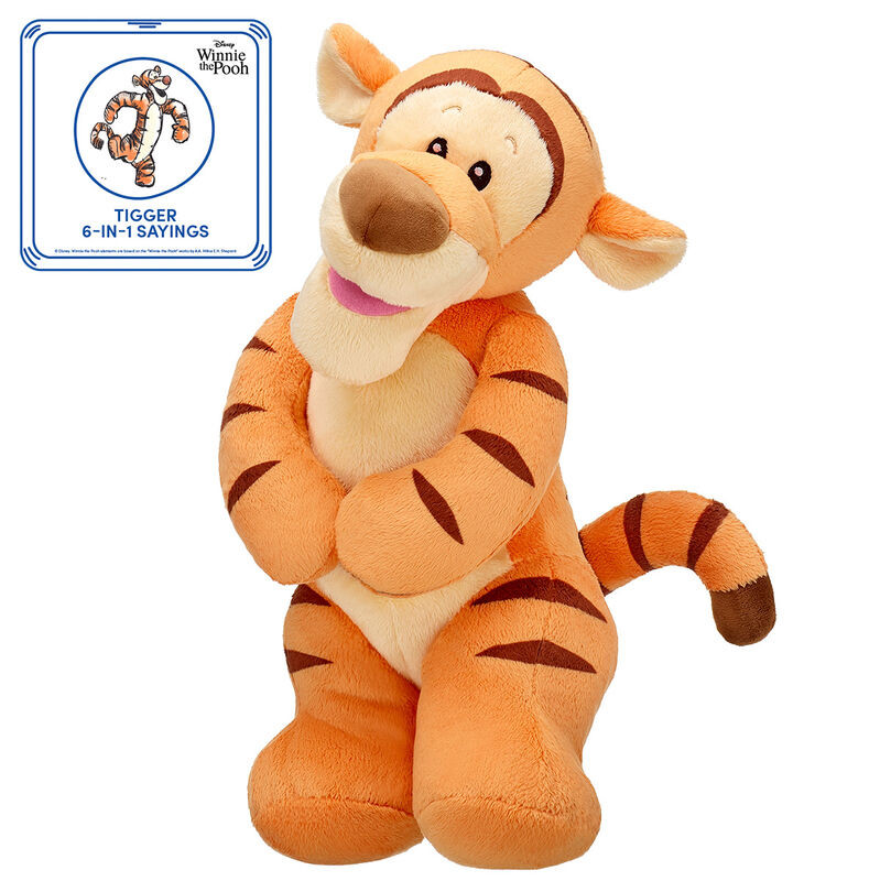 Disney Winnie the Pooh Tigger Plush with Sound | Build-A-Bear Workshop
