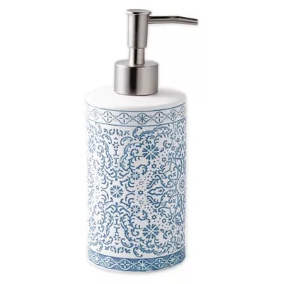 Capri Medallion Lotion Dispenser | Bed Bath & Beyond