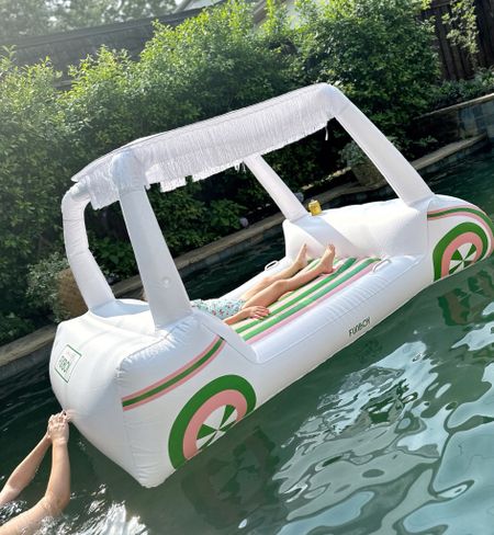 My girls love this golf cart pool float from @funboy! They have so many amazing summer floats for the pool, beach, and lake.

#LTKfindsunder100 #LTKswim #LTKfindsunder50