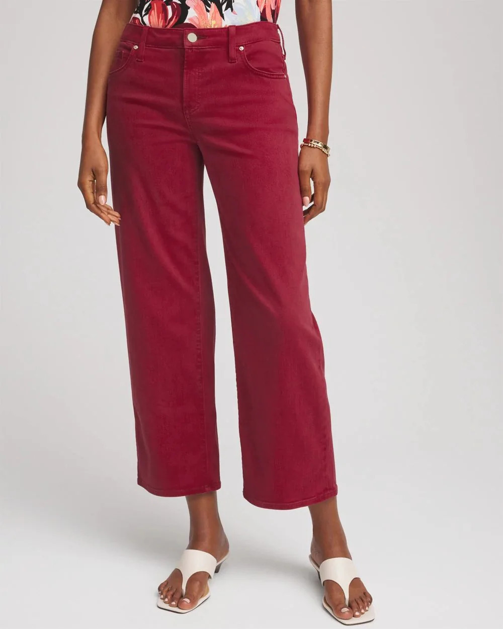 Girlfriend Cropped Wide-Leg Jean | Chico's