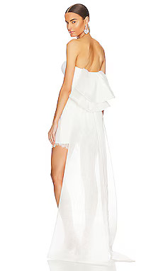 Katie May Kenny Dress in Ivory from Revolve.com | Revolve Clothing (Global)