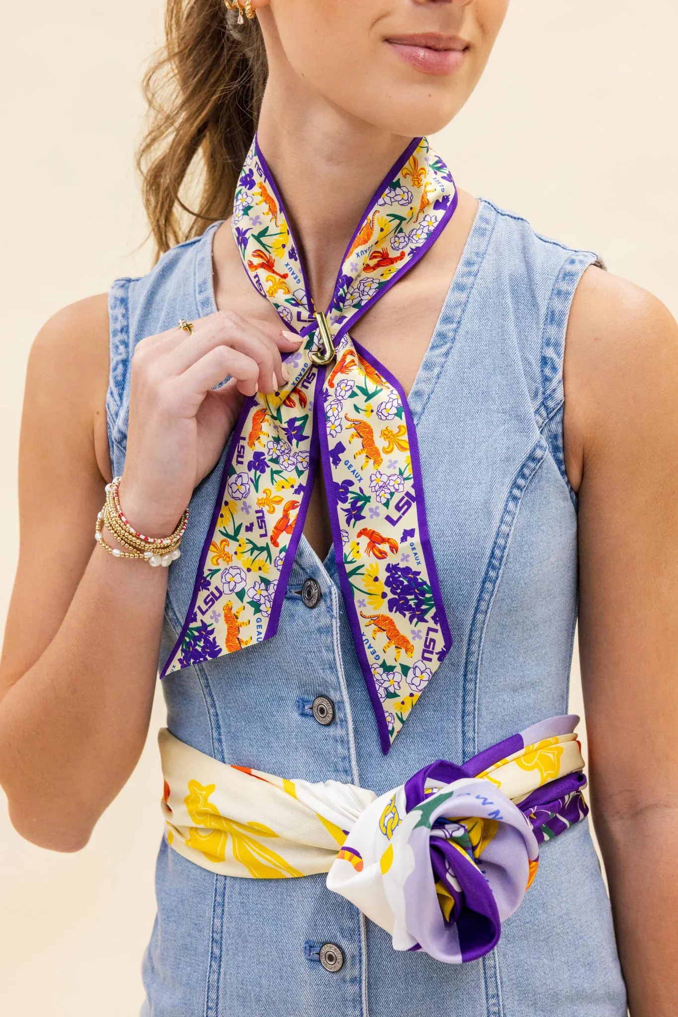 LSU Tigers Skinny Scarf | Shop.app