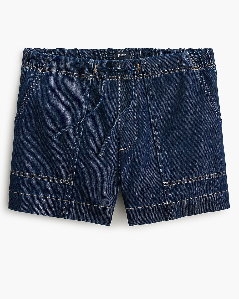 Light-feel drawstring denim short | J.Crew Factory