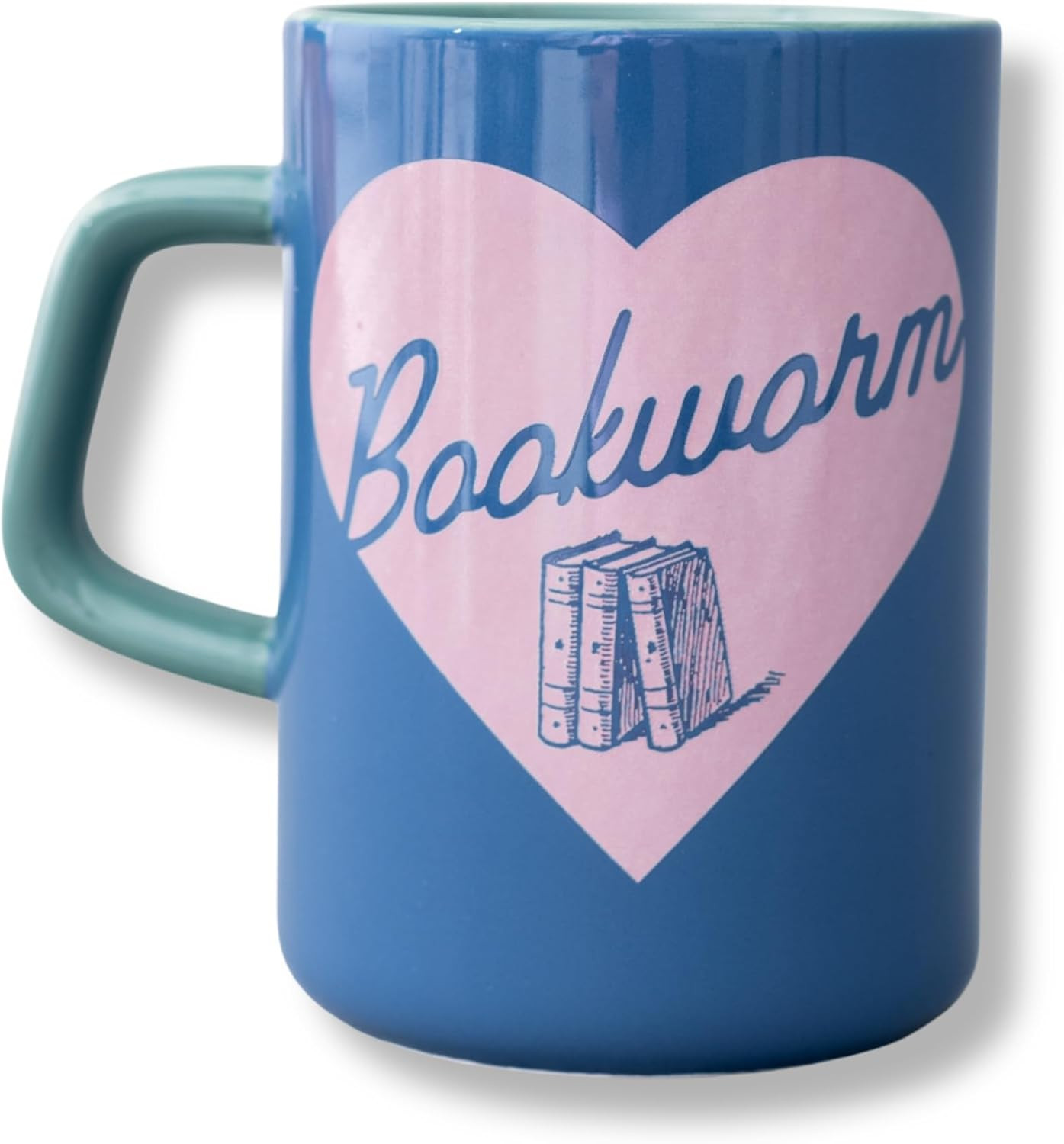 ban.do Ceramic Mug, 12 Ounce Coffee Cup, Dishwasher and Microwave Safe Mug (Bookworm) | Amazon (US)