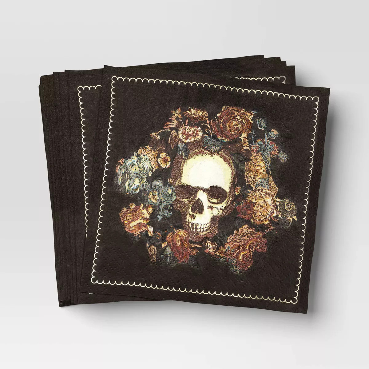 20pk Skull Beverage Napkins - Threshold™ | Target