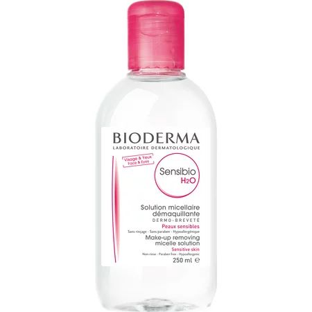 Bioderma Sensibio H2O Micellar Cleansing Water and Makeup Remover Solution for Face and Eyes- 8.3... | Walmart (US)