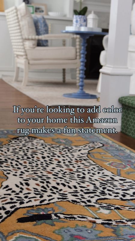 Amazon rug, Amazon home, colorful Home decor, leopard rug, wool rug

#LTKVideo #LTKHome