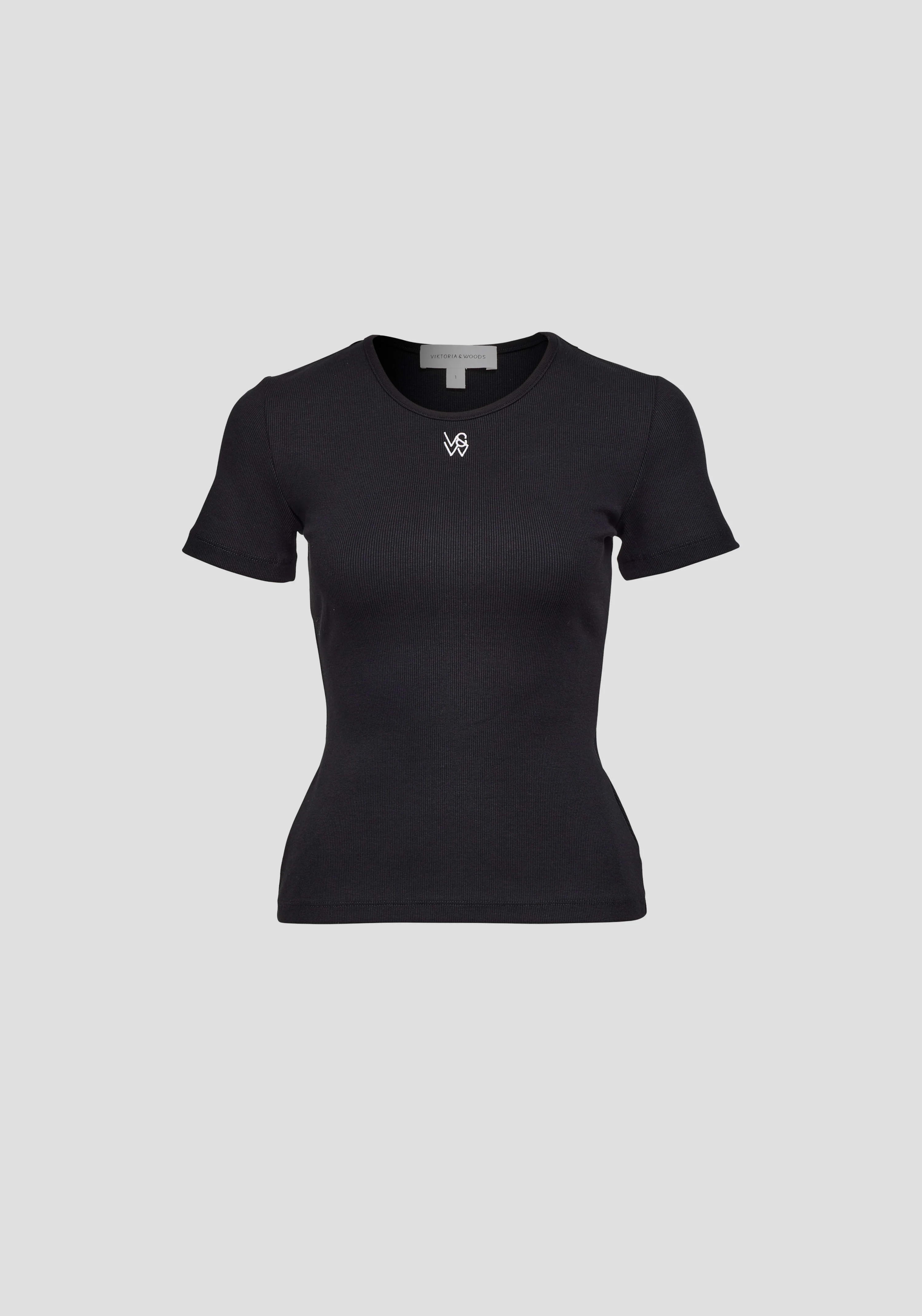 V&W Tee IN BLACK | T-SHIRTS | VIKTORIA & WOODS | Viktoria & Woods