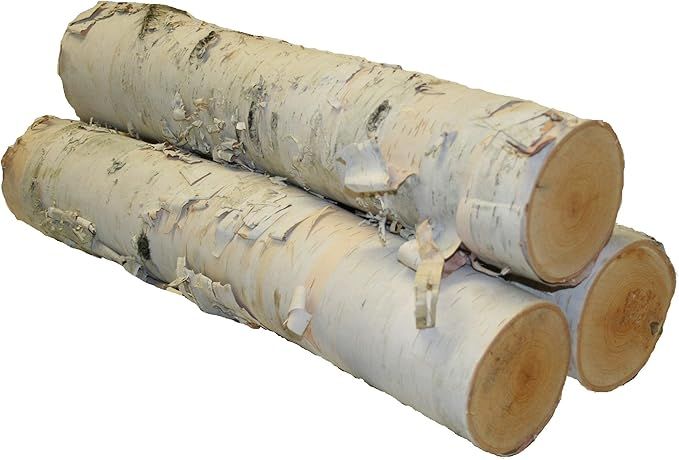 Amazon.com: Wilson Enterprises Large Logs, Set of 3, White Birch : Home & Kitchen | Amazon (US)