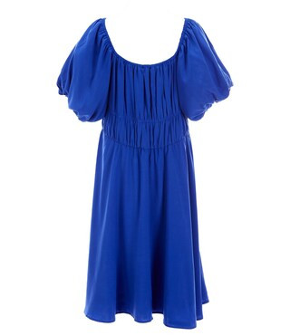 Big Girls 7-16 Puff Sleeve Double Waist Dress | Dillard's
