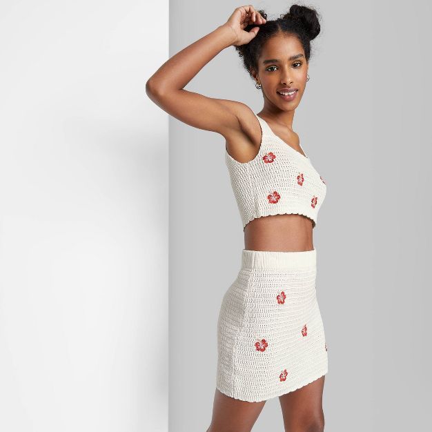 Women's Bodycon Sweater Knit Mini Skirt - Wild Fable™ | Target