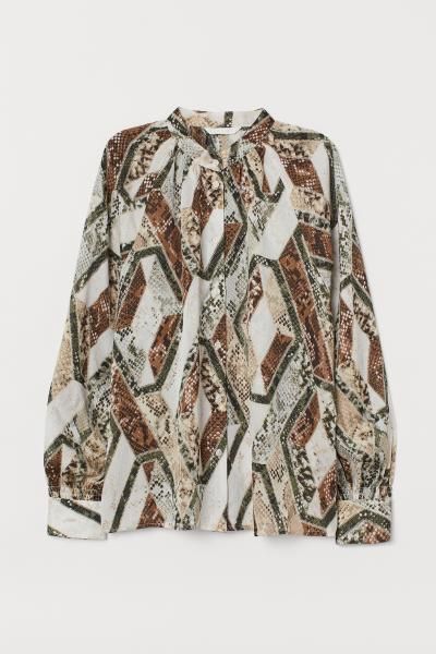 Wide-cut Blouse | H&M (US)