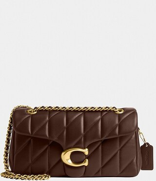 Tabby 26 Quilted Solid Black Leather Shoulder Crossbody Bag | Dillard's