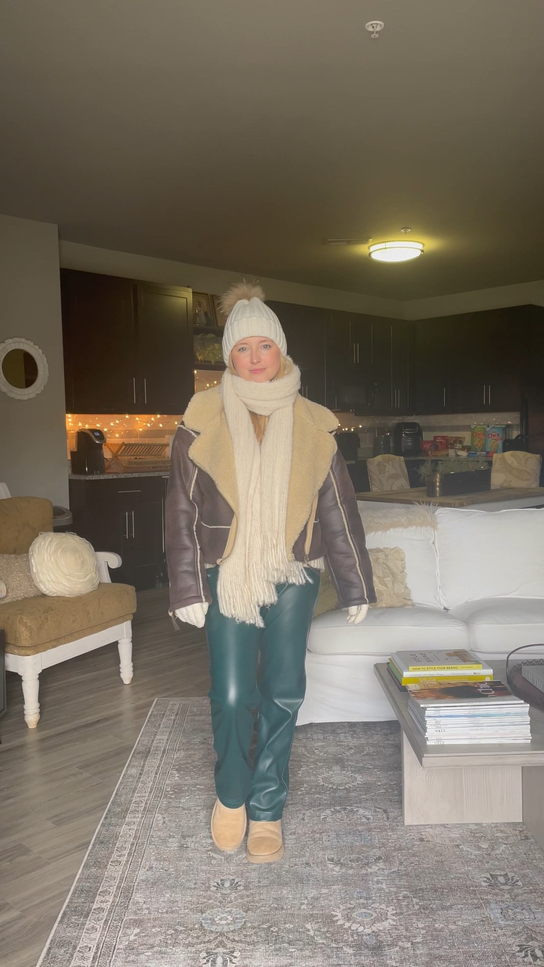 Picking a warm & festive winter outfit to go look at Christmas lights outside!🎄❄️ 

#LTKunder100 #LTKHoliday #LTKSeasonal