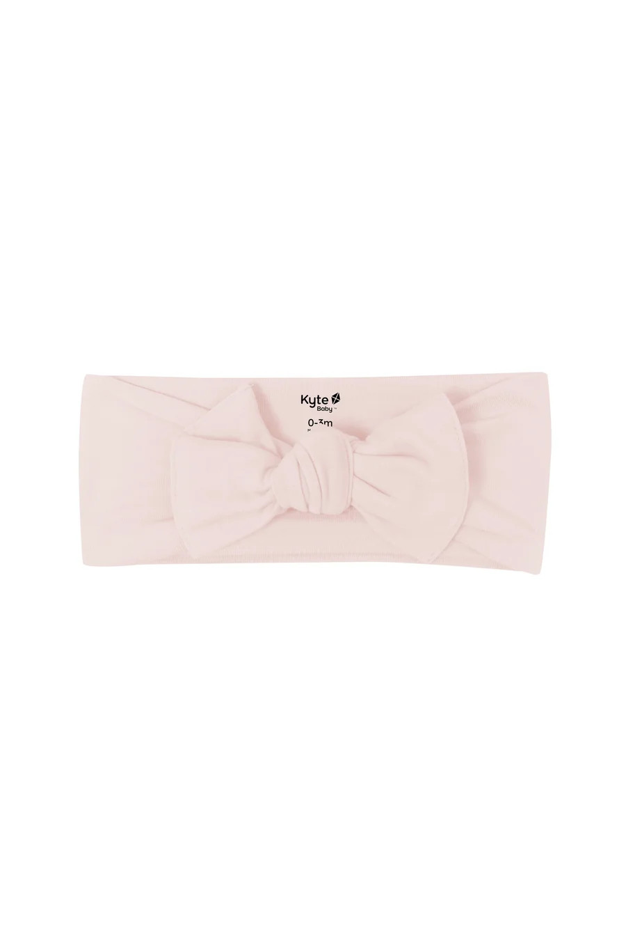 Knotted Bow Headband in Oat | Kyte Baby