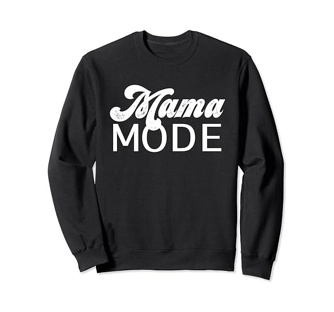 Mama Mode Mom ASM Graphic Sweatshirt | Amazon (US)