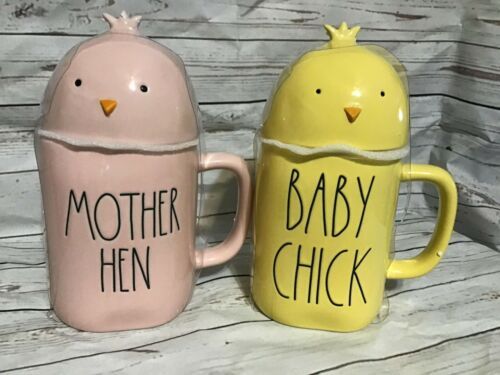 Rae Dunn Mother Hen and Baby Chick Set  | eBay | eBay US