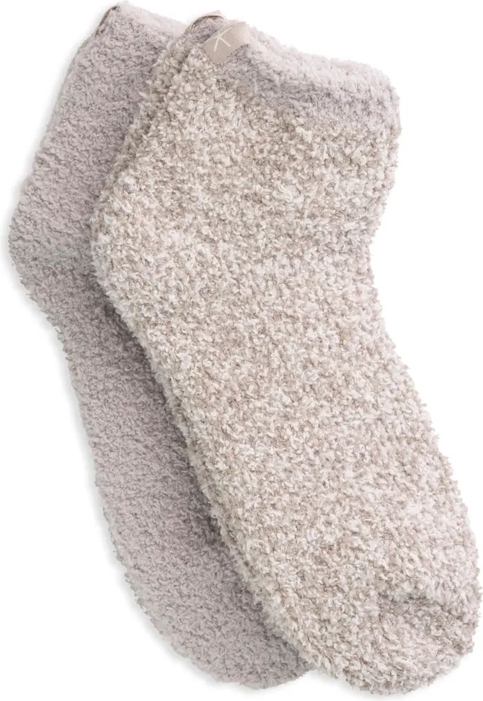 Barefoot Dreams® CozyChic™ Assorted 2-Pack Ankle Socks | Nordstrom | Nordstrom