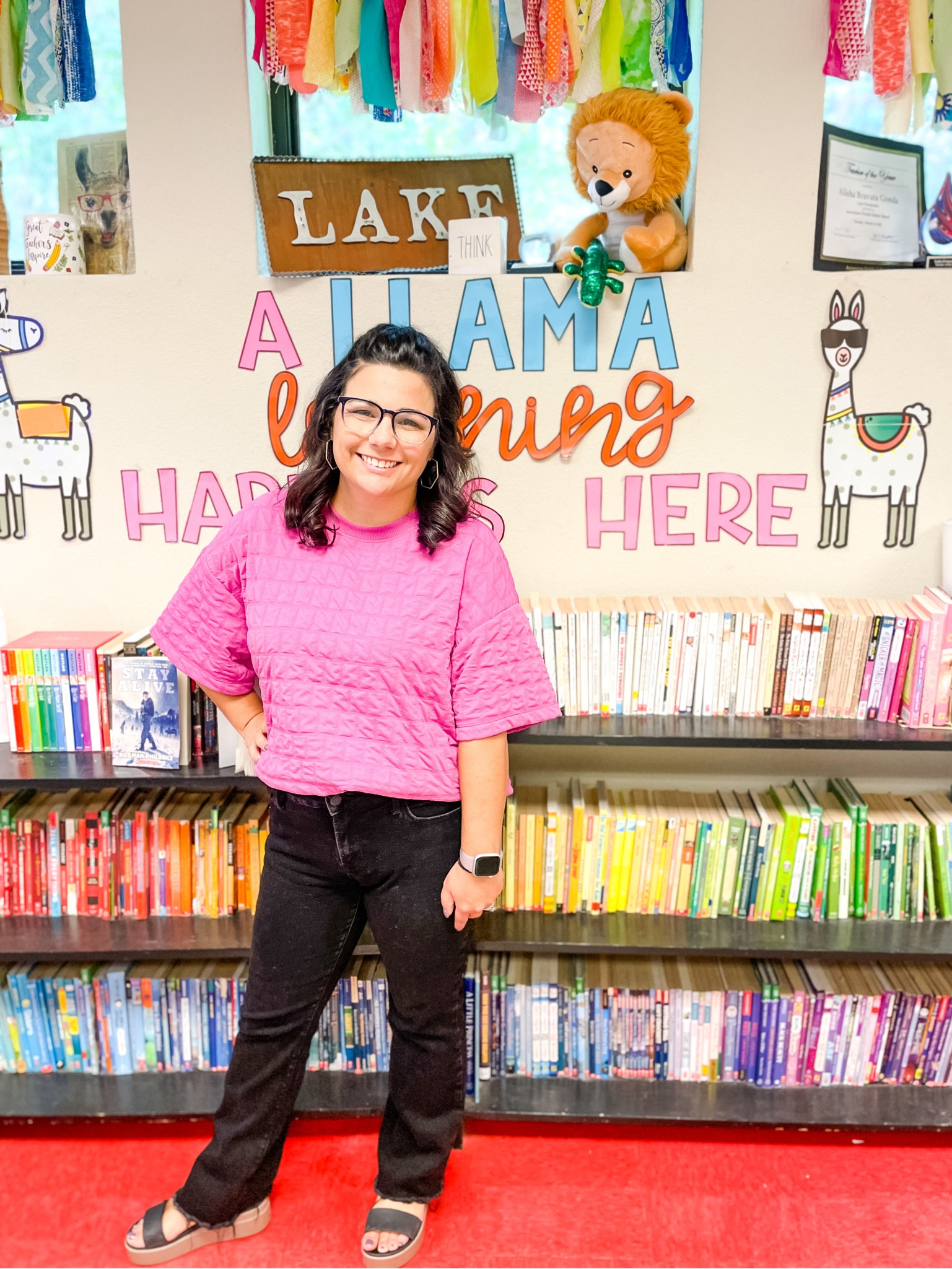 Today was the Mondayest of all Mondays! It was just one of those days! How was your Monday?!

This top is from Target! It’s a Large, but I could have sized down to a medium! I paired it with black jeans, because apparently black pants are all I wear these days! 

Follow me for more Teacher outfits and Teacher fashion! 

🛍To Shop my Outfits 🛍 
1. Click the Link in my Bio 
2. Click”Shop my Outfits - LIKEtoKNOW.it”
3. Download the @shop.ltk app!
4. Follow @styleteachrepeat
5. Click the link in my stories! 


#LTKstyletip #LTKunder50 #LTKworkwear