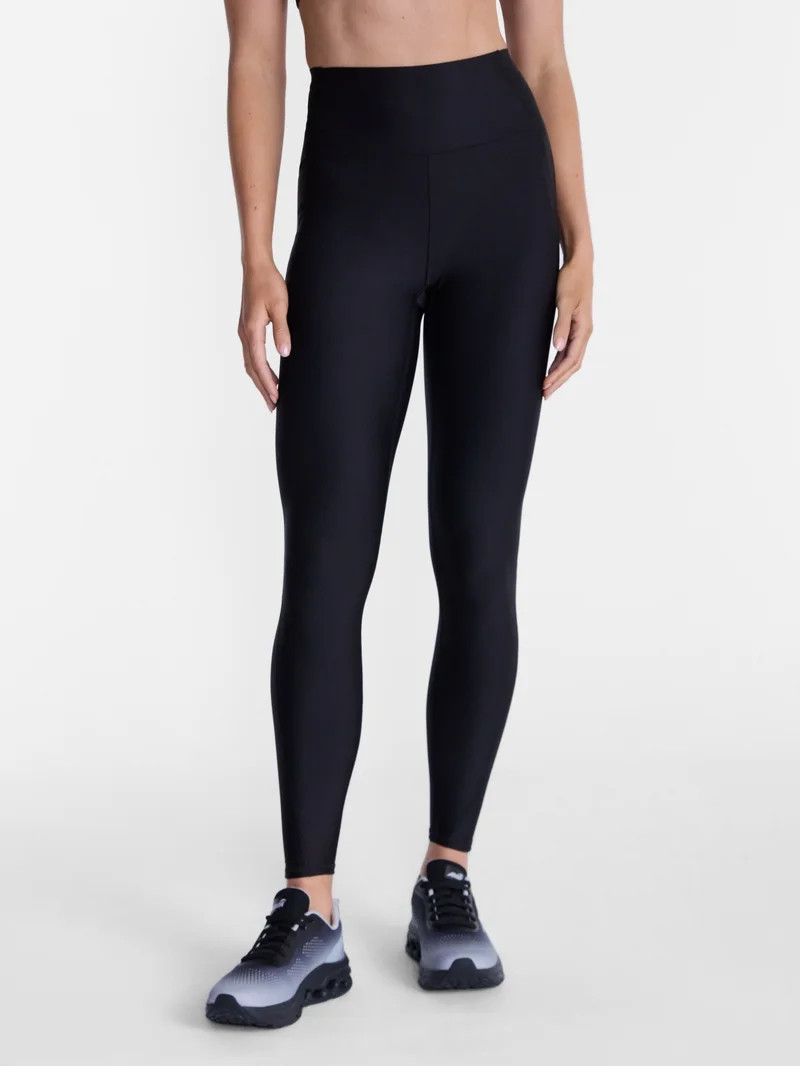 Avia Women's and Women's Plus Shine Leggings, 27" Inseam, Sizes XS-4X | Walmart (US)