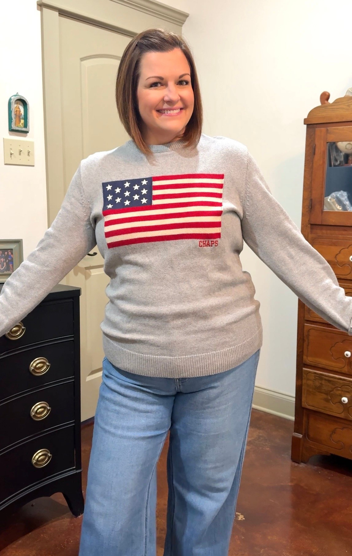 Red and white blue for our veterans!!! 

#LTKMidsize #LTKootd #LTKHoliday