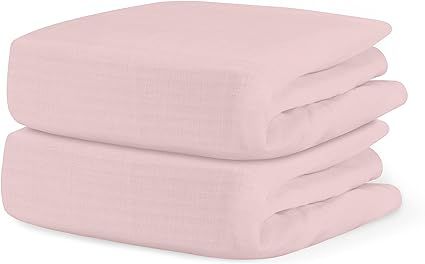 Newton Baby Organic Fitted Crib Sheets (2-Pack) - 100% Breathable and Ultra-Soft, 100% Organic Mu... | Amazon (US)