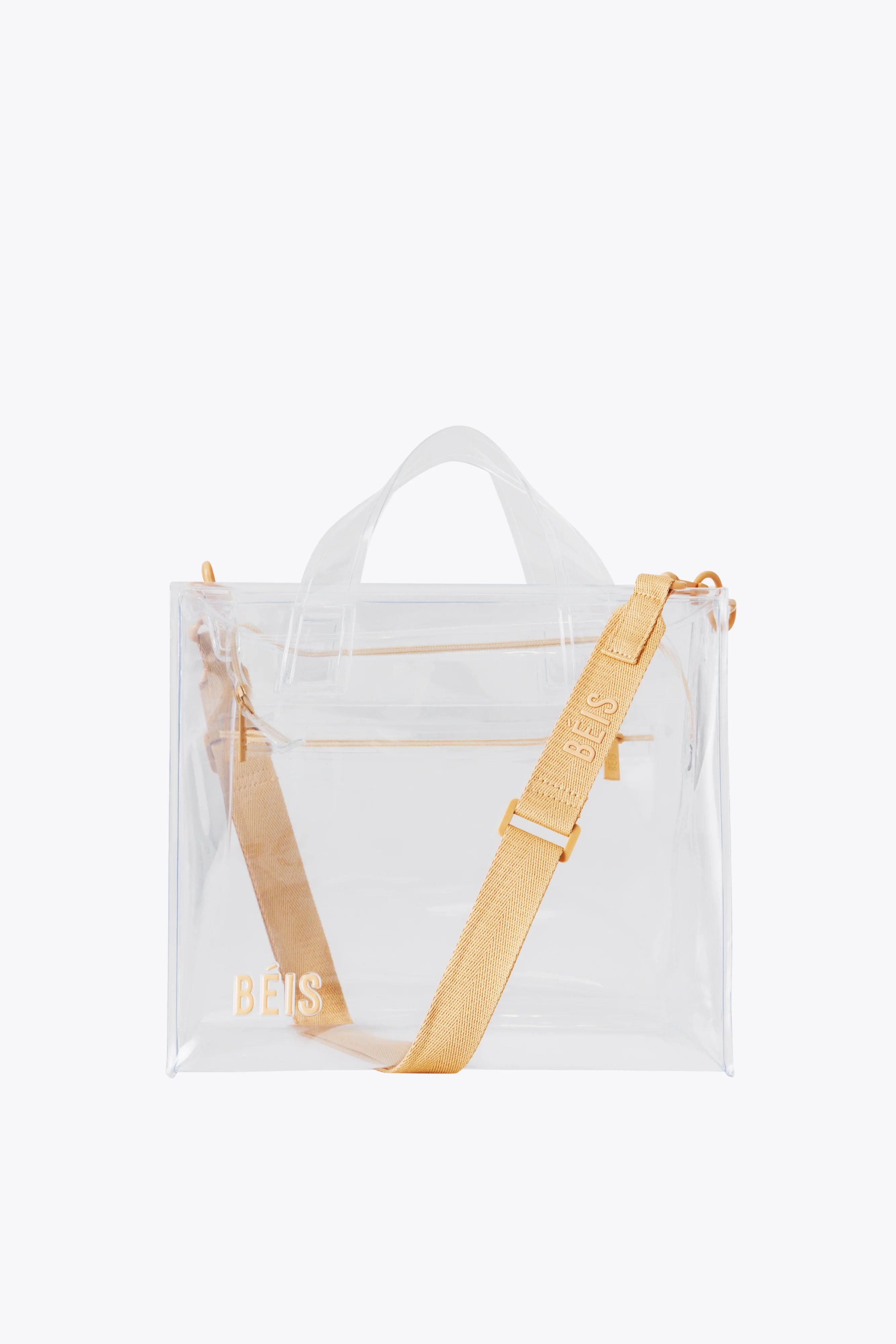 THE STADIUM TOTE IN CLEAR | BÉIS Travel