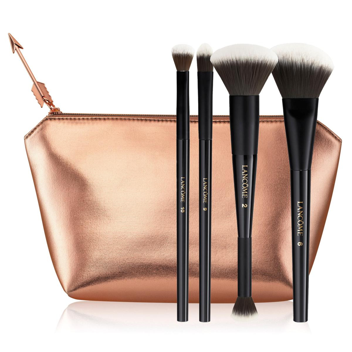 Lancôme 4-piece Makeup Brush Set with Bag - 20497480 | HSN | HSN