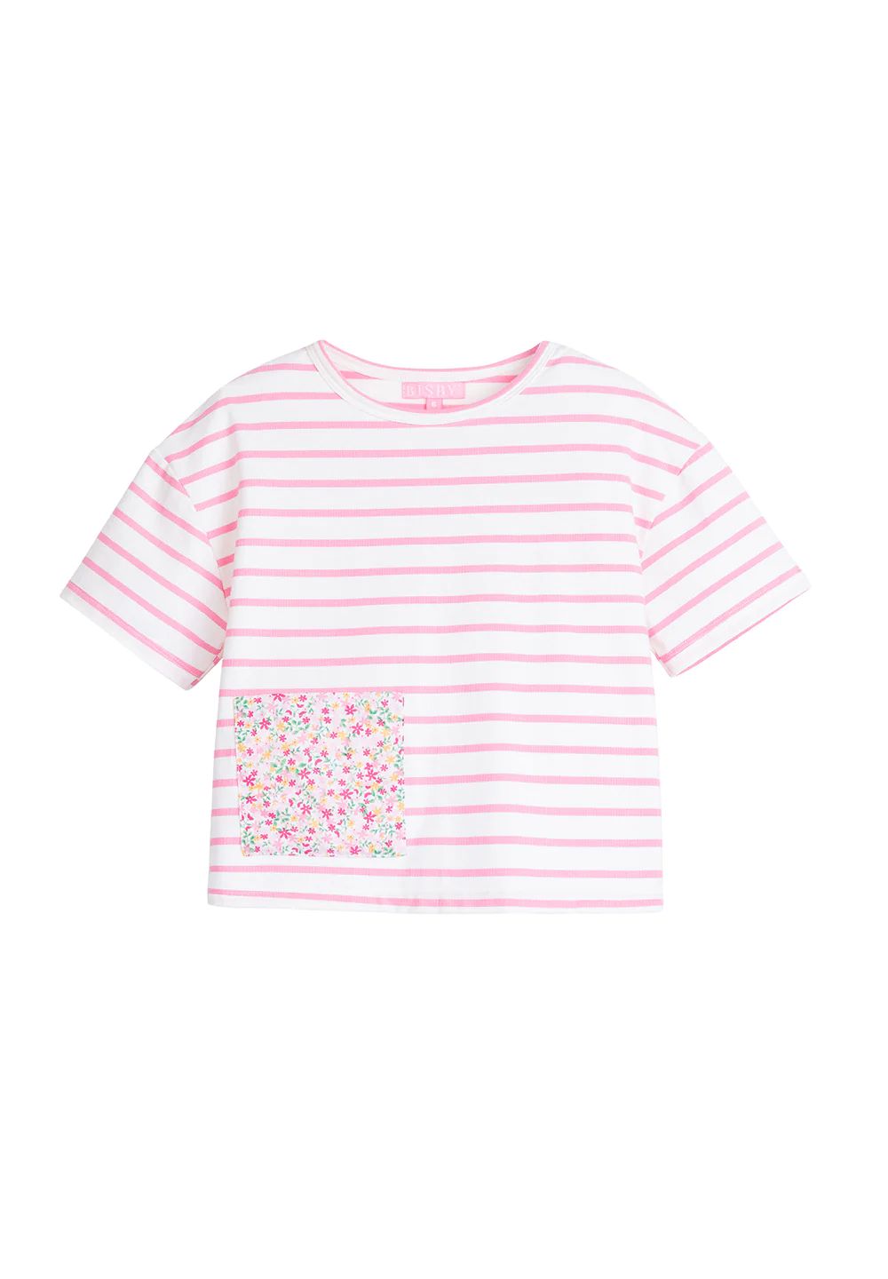 Boxy Tee - Dianthus Floral | BISBY Kids