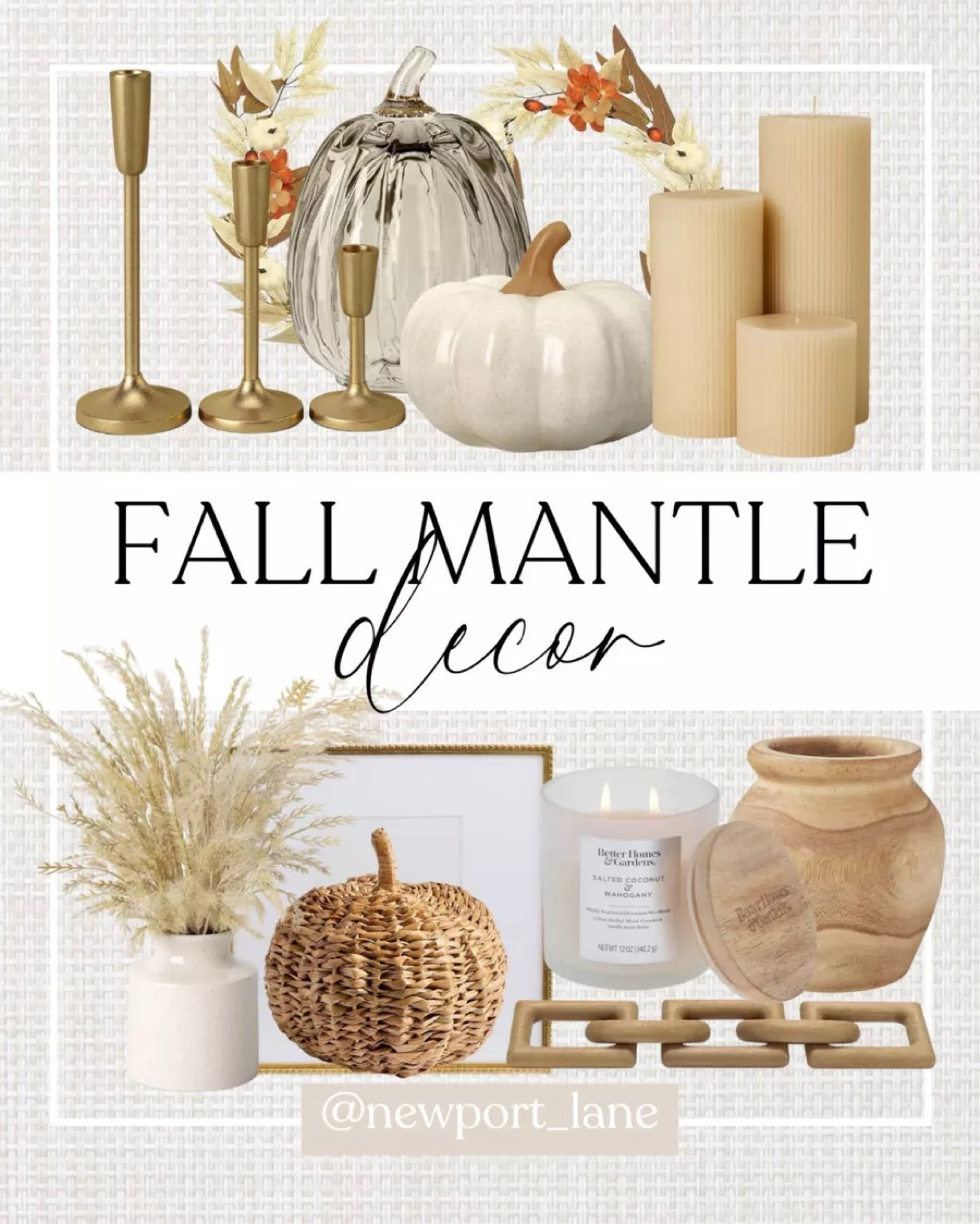 Fall decor ideas for decorating a Fall mantle! These festive fall living room decor ideas are perfect if you love neutral fall decor
11/8

#LTKHoliday #LTKStyleTip #LTKFindsUnder100