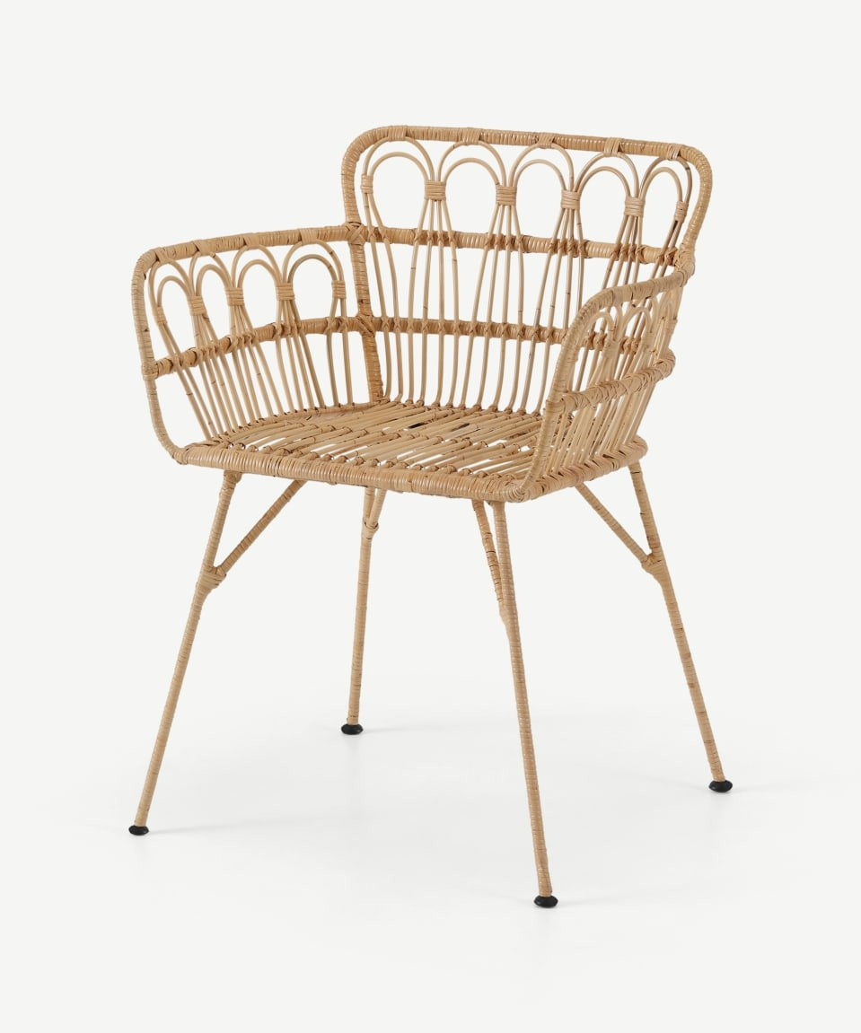 Jurupa Dining Chair, Natural Cane | MADE.COM (UK)