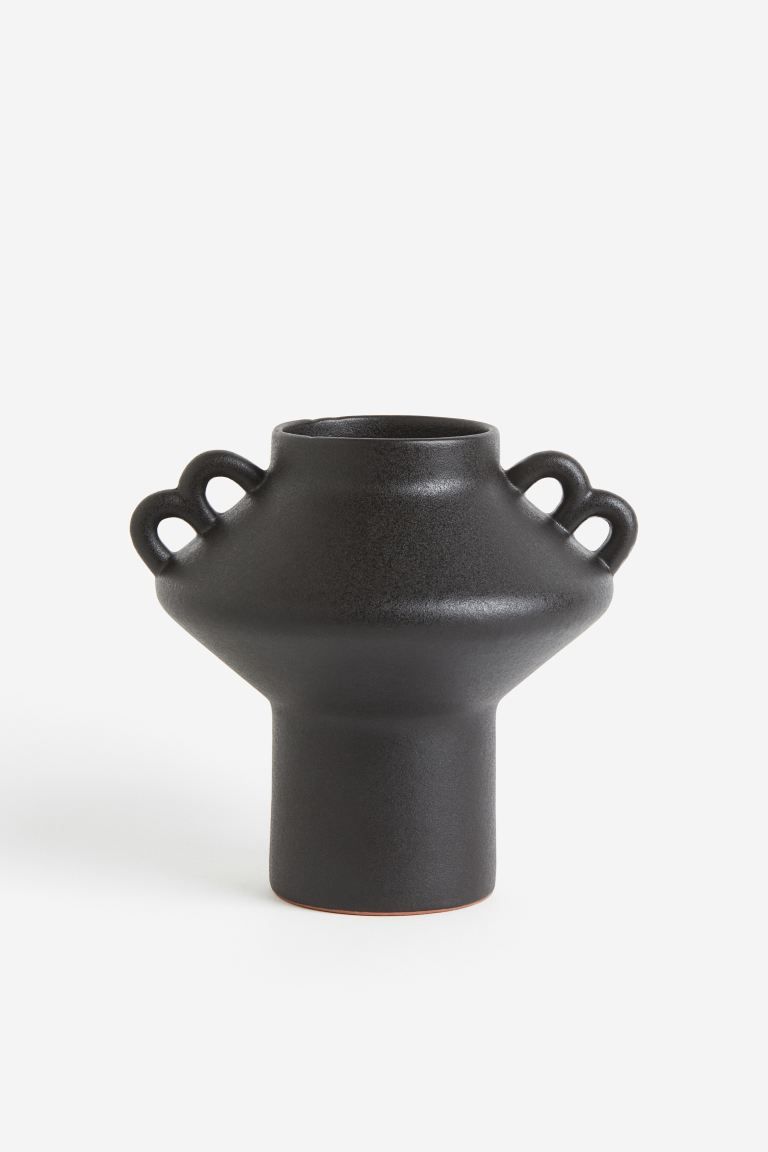 Small Terracotta Vase - Dark gray - Home All | H&M US | H&M (US + CA)