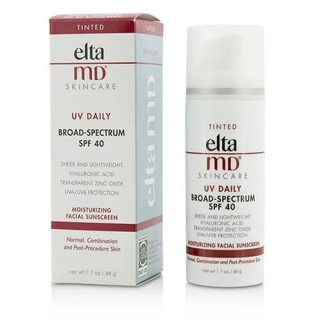 UV Daily Moisturizing Facial Sunscreen SPF 40 - For Normal Combination & Post-Procedure Skin - Tint | Walmart (US)