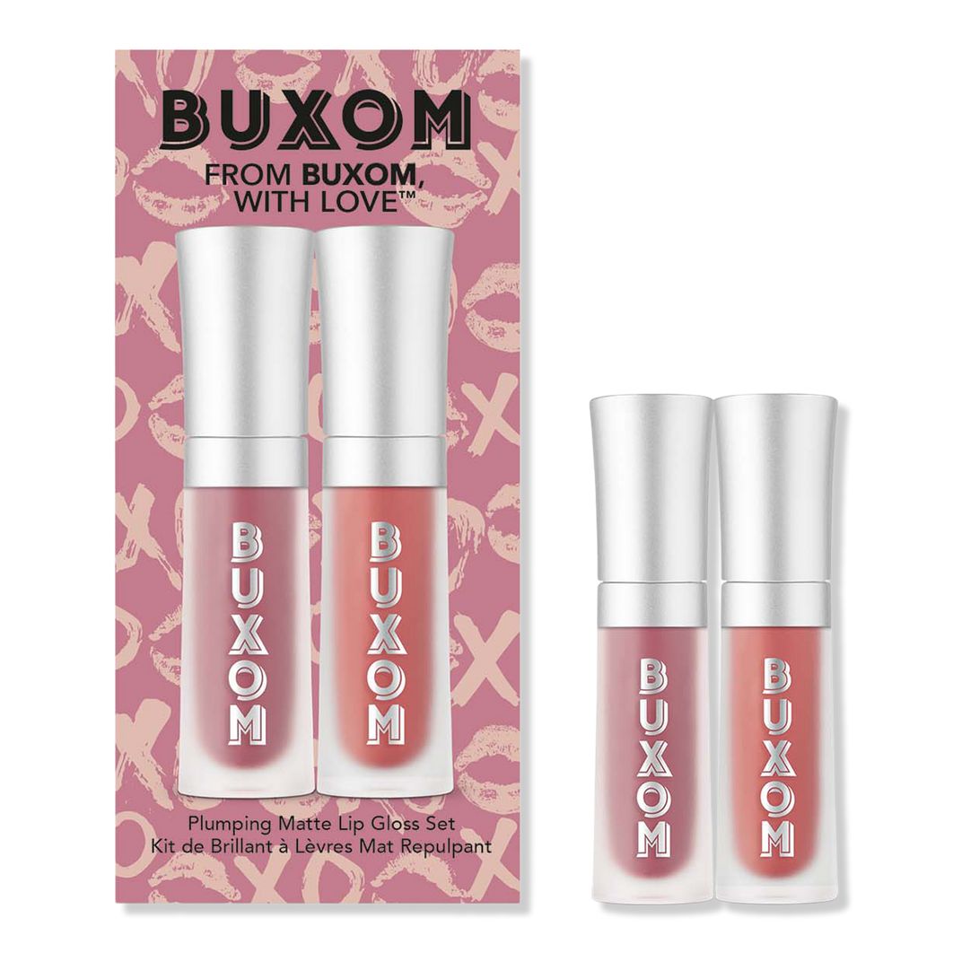 From Buxom, With Love Plumping Matte Lip Gloss Set | Ulta