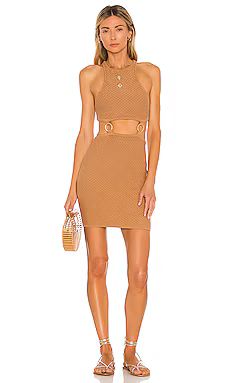 Lovers and Friends Francesca Dress in Tan from Revolve.com | Revolve Clothing (Global)