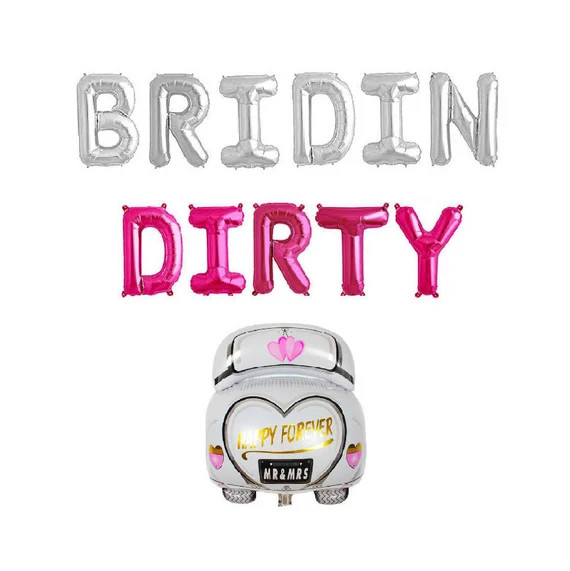 Bridin Dirty Balloons Bachelorette Party Balloons Bach Party | Etsy | Etsy (US)