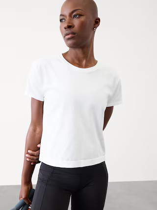 In Motion Seamless Relaxed Tee | Athleta