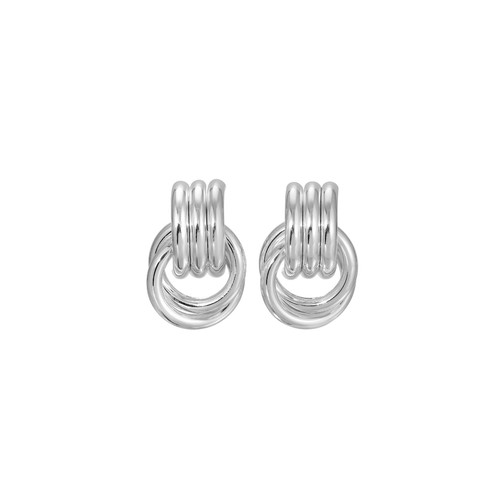 HEAVEN MAYHEM Mini Knot Earrings in Silver at Nordstrom | Nordstrom