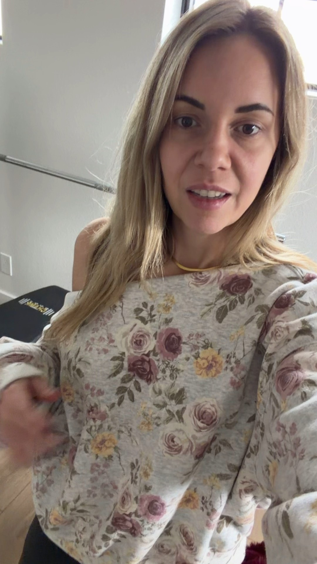 I recommend sizing up one. This is large and it’s a bit big but I like a roomy fit in this.



#LTKmomlife