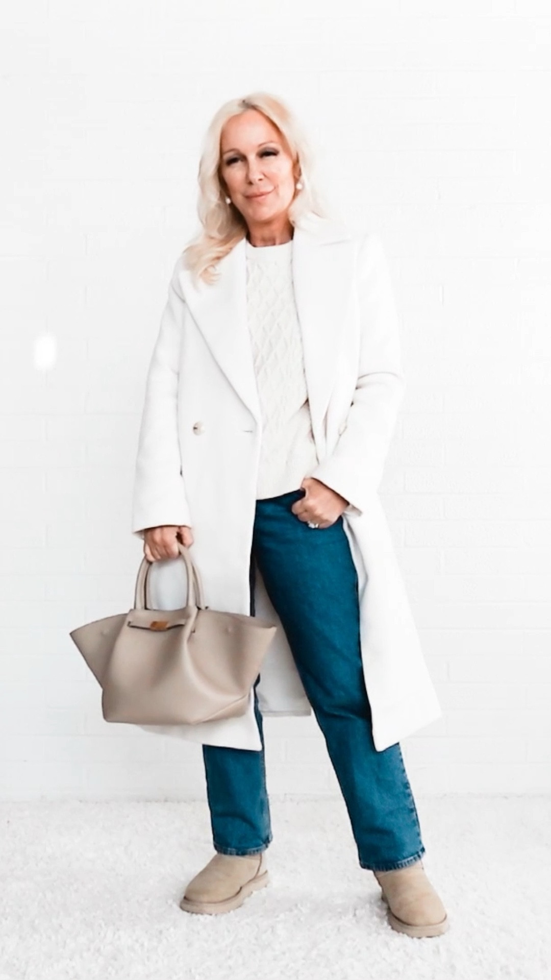Sneak peek of a particular style of winter casual outfits coming this weekend. ❄️ Several of you have asked recently how I dress on an average winter day. This weekend, I am going to introduce you to a particular style of winter casual dressing in a long form video…just as soon as my UPS delivery arrives today.  UPS is a little backed up from the snow storm. Stay Tuned! xoxo, Valarie

#LTKShoeCrush #LTKWatchNow #LTKItBag