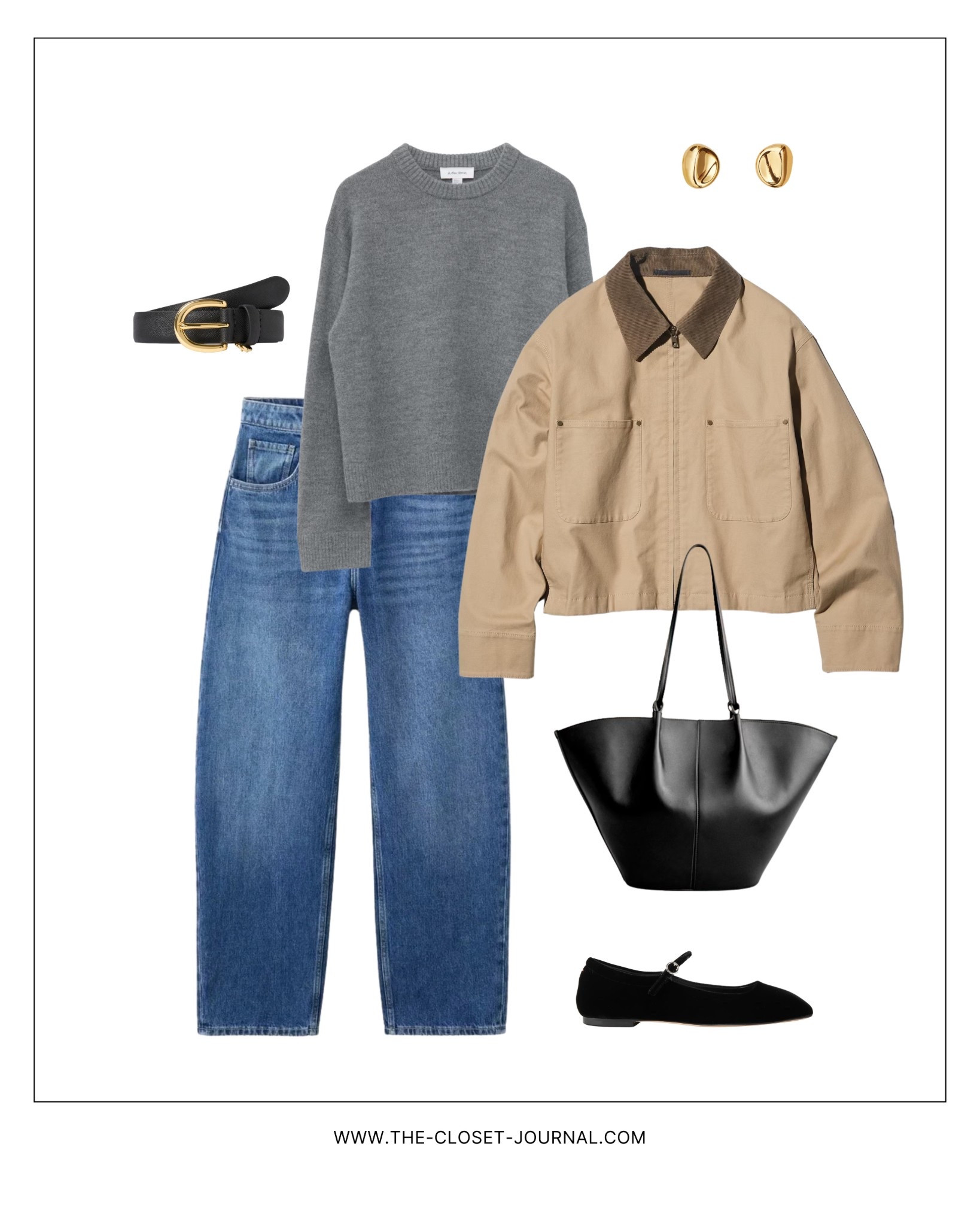 Classic look / Spring outfit / Transitional style 