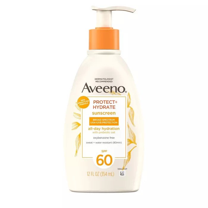 Aveeno Protect + Hydrate Lotion - SPF 60 - 12oz | Target