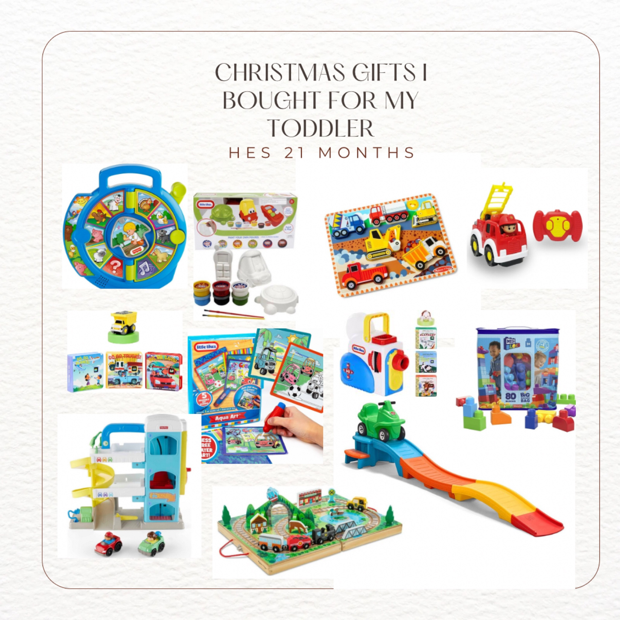 He’s also getting a kitchen and tricycle! 

#LTKGiftGuide #LTKkids #LTKbaby
