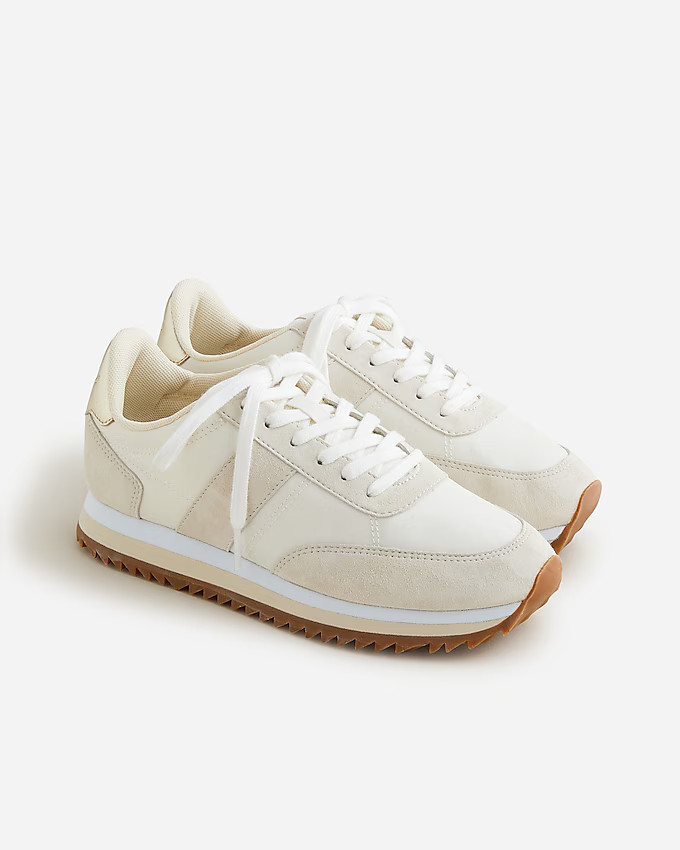 J.Crew trainers in metallic | J. Crew US