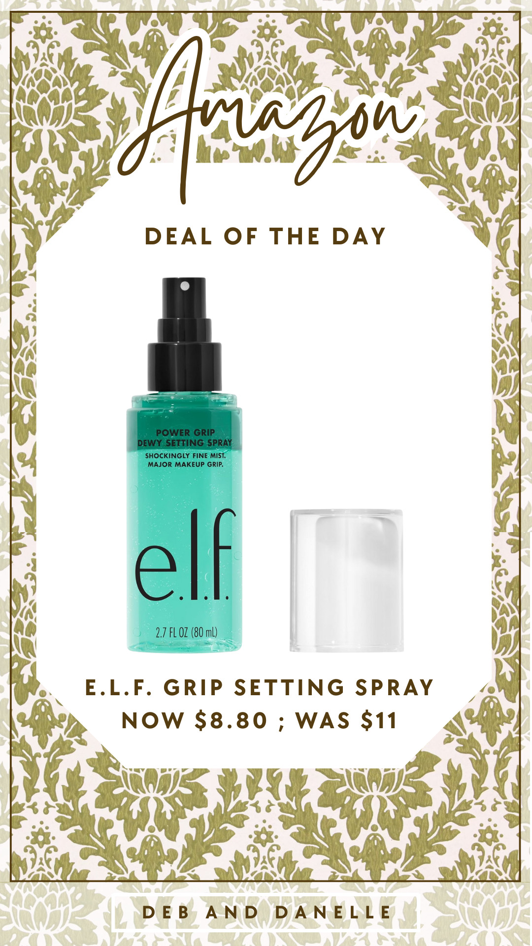I was checking my previously ordered items on @Amazon and discovered my e.l.f. grip setting spray is currently on sale! This is a great time to stock up if you are almost out.  

 #LTKSaleAlert #LTKFindsUnder50 #LTKBeauty